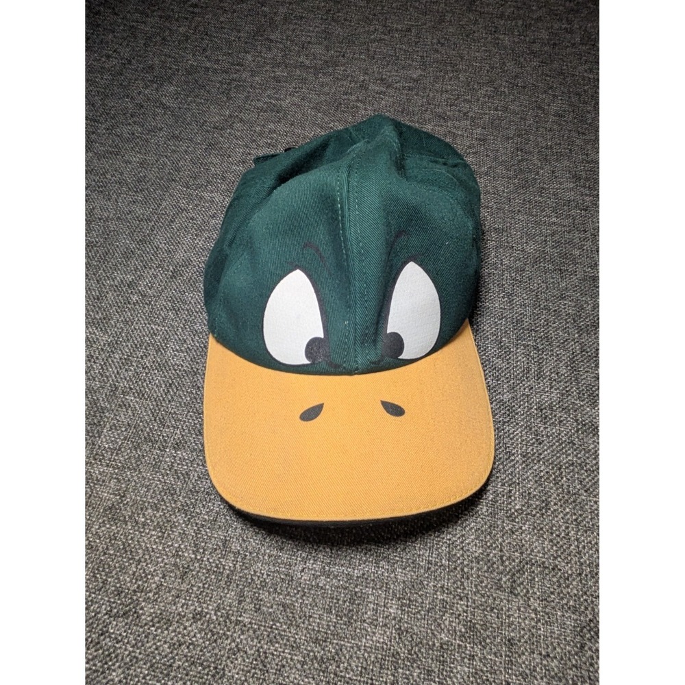 Vintage Oregon Ducks Hat Duck Logo Strapback Green & Orange NCAA Football‎ Cap
